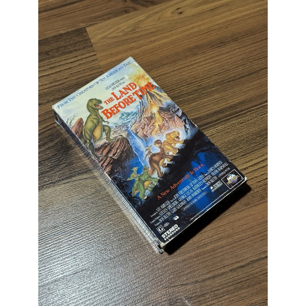 The Land Before Time (VHS) 1994 MCA Universal Tested Working
